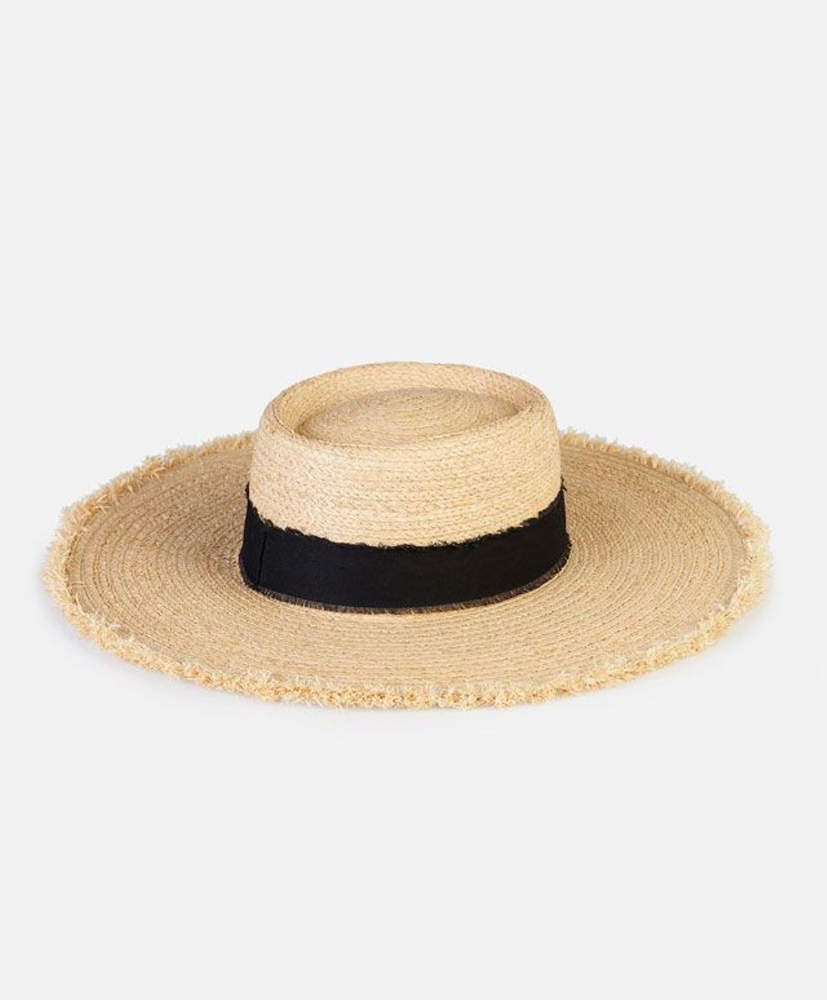 Rebajas, sombrero de rafia de Oysho (9,99€)