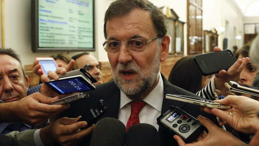 Rajoy considera «fals i injust» atribuir al Govern central la imputació de Mas