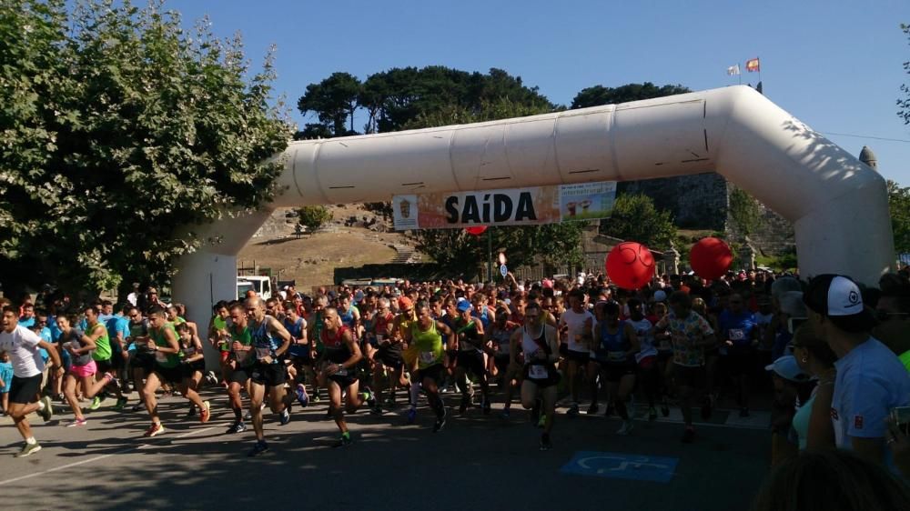 10 kilómetros de recorrido en una jornada en la que las Rías Baixas ha superado los 30 grados. Ryan Waddington se ha proclamado vencedor de la prueba al finalizar el recorrido en 31,54