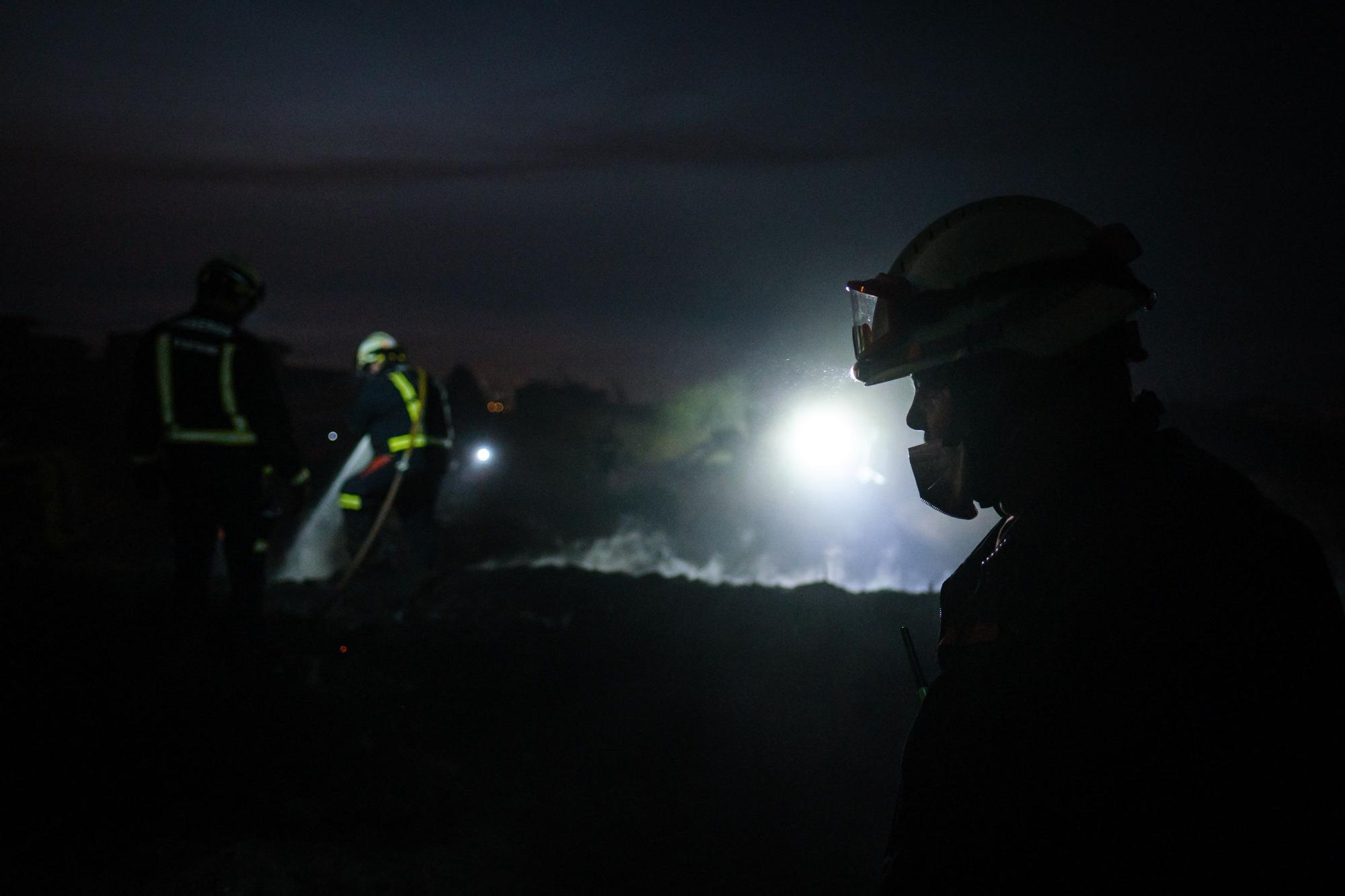 Incendio en La Orotava