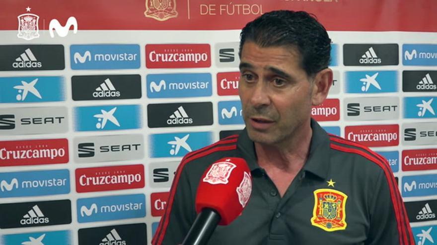 Hierro:  "No hay tiempo para cambiar nada"