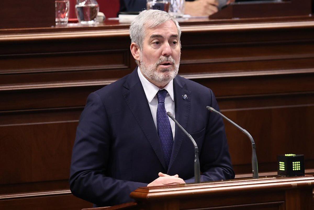 El presidente de Canarias, Fernando Clavijo