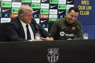"Me he quedado tranquilo porque creía que el Barça se quedaba sin entrador"
