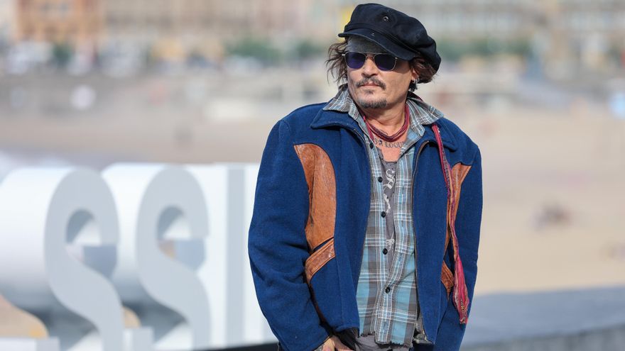 El actor Johnny Depp se encuentra en San Sebastián.