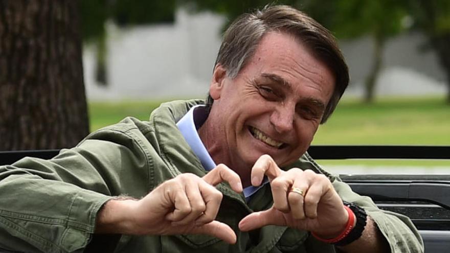 El presidente electo de Brasil, Jair Bolsonaro.