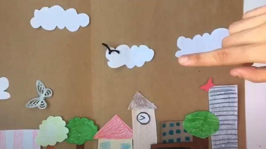 Una recreación de &quot;Ecoburgo&quot; en un vídeo realizado con la técnica de &quot;stop motion&quot;.