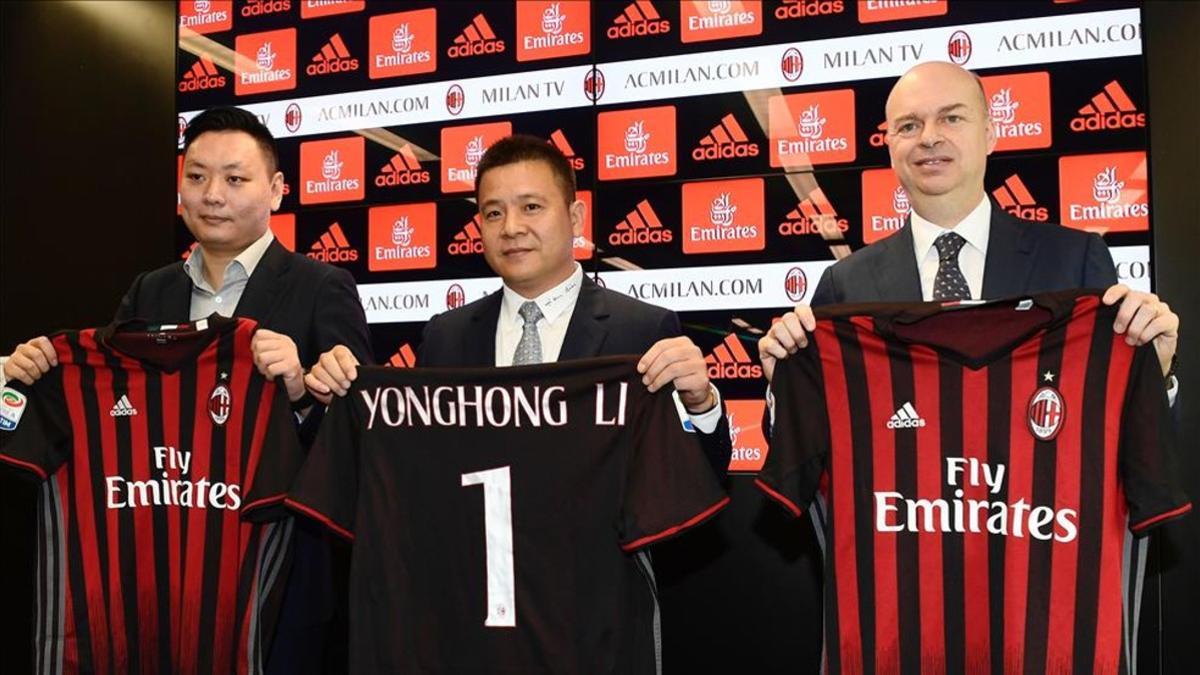 La llegada de Yonghong Li no ha reflotado al Milan