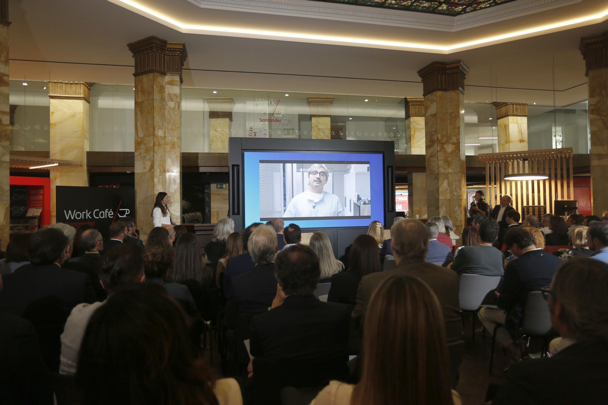 Diego González Rivas presenta en A Coruña su fundación