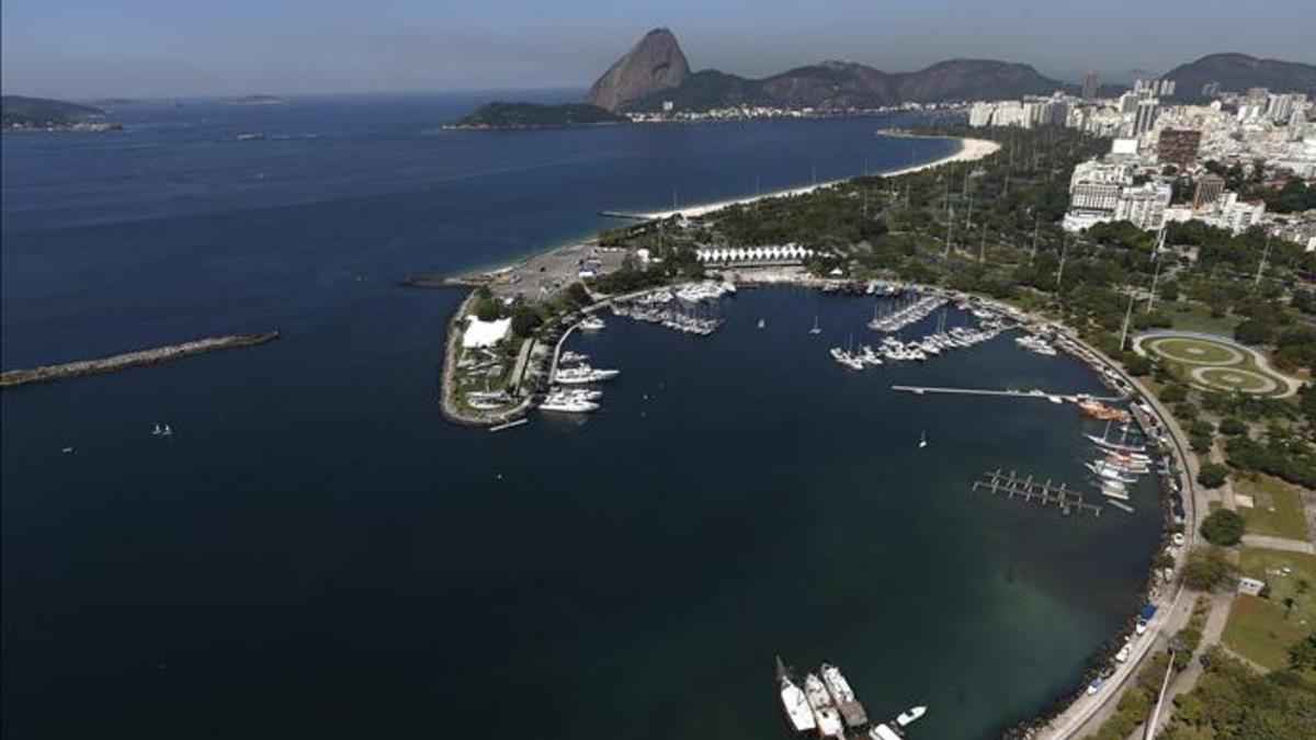La bahía de Río, escenario de los Juegos 2016