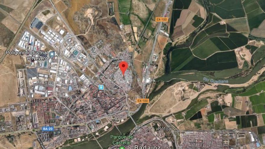 Una persona resulta herida por arma blanca en una reyerta en Badajoz