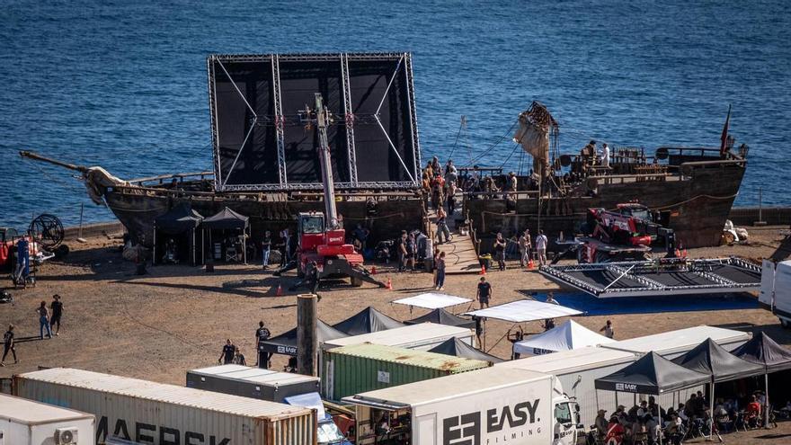 Una producción británica recrea el Londres del siglo XVII en Tenerife para adaptar 'La isla del tesoro'