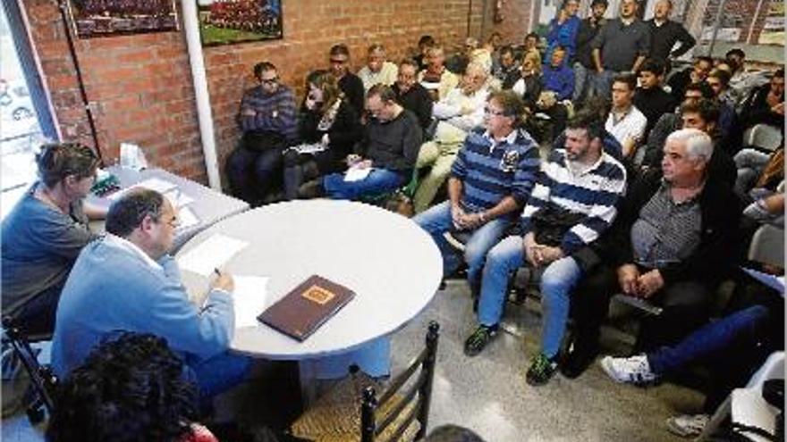 Els socis van aprovar la transformació del Llagostera en SAE el 29 de maig en una assemblea.