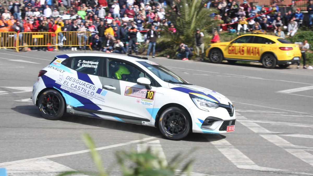 Carlos Rodríguez, tercero al final de la primera edición del Rally Crono Ciudad de Córdoba.