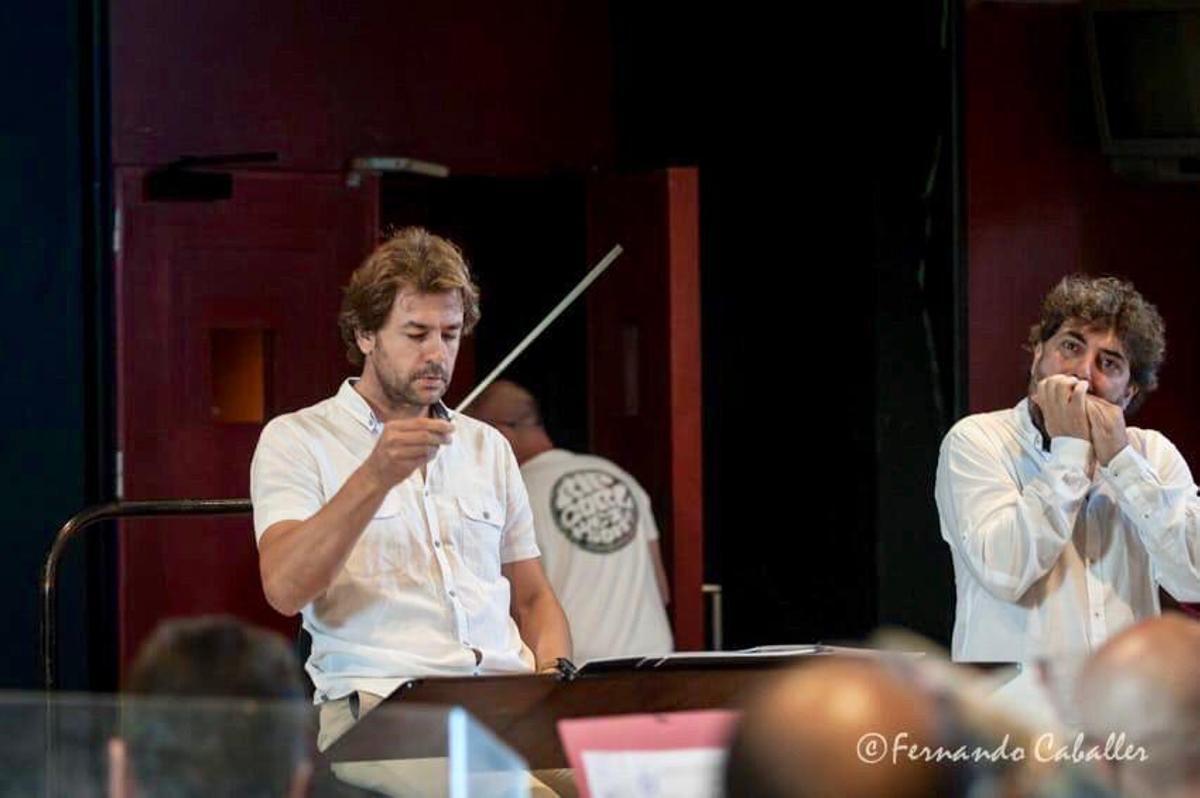 Concierto de talentos en Las Palmas bajo la dirección del aspense Abad Casanova