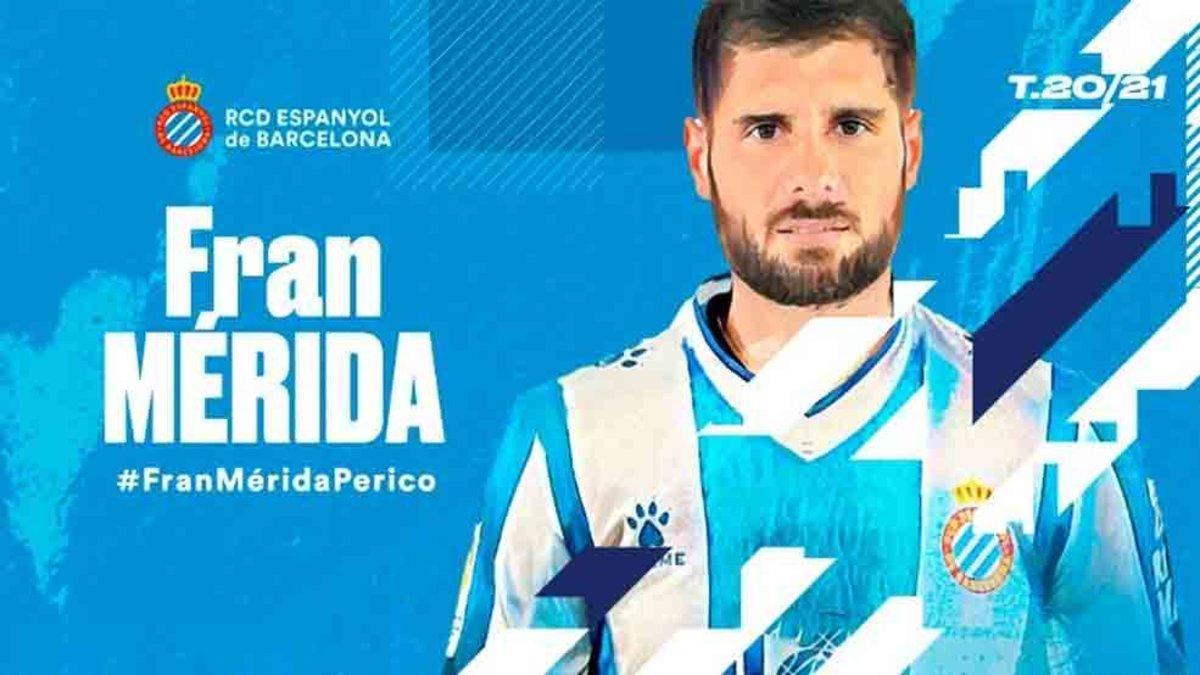 Fran Mérida ha fichado por el Espanyol