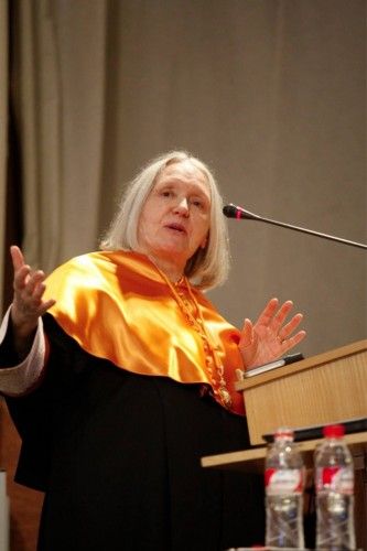 Saskia Sassen recibe el doctorado Honoris Causa de la Universidad de Murcia