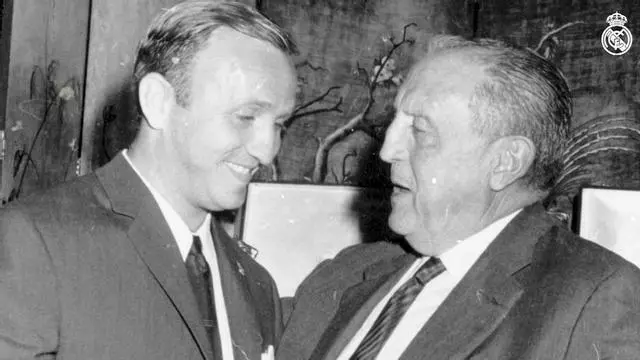 El tributo del Real Madrid al histórico José Emilio Santamaría