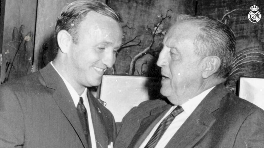 El tributo del Real Madrid al histórico José Emilio Santamaría
