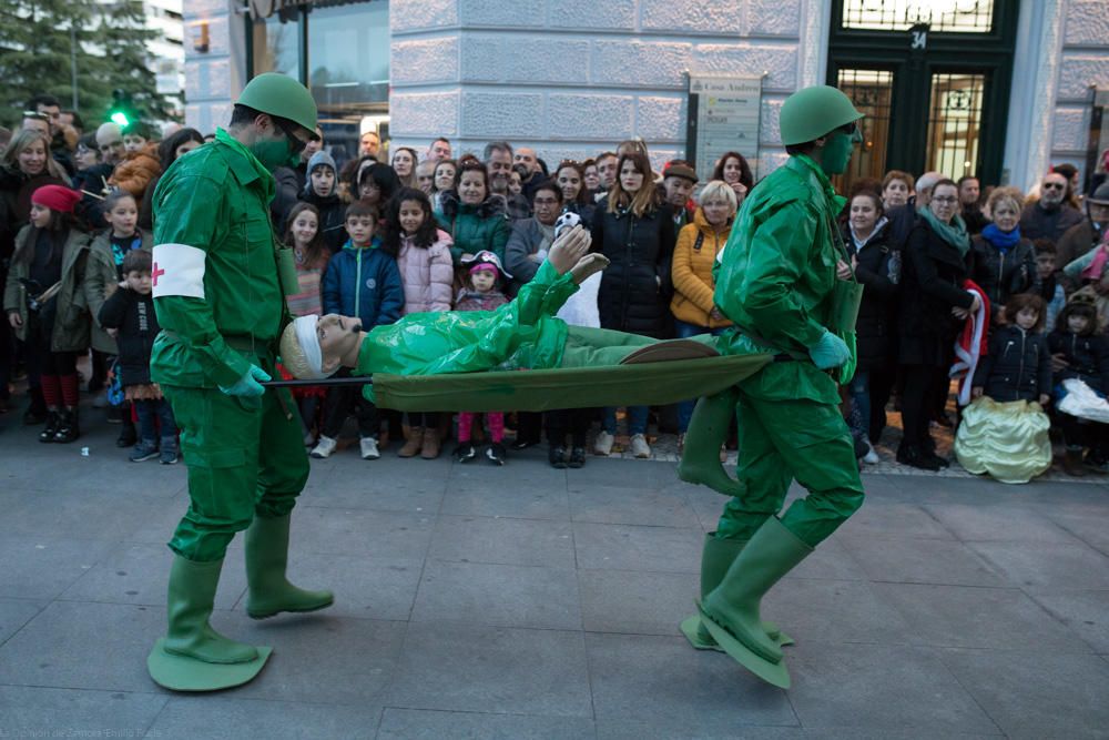 Primer desfile de carnaval en Zamora