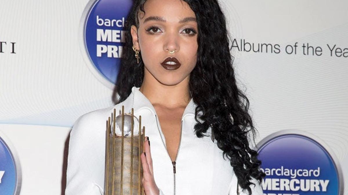 FKA Twigs, con su premio Mercury