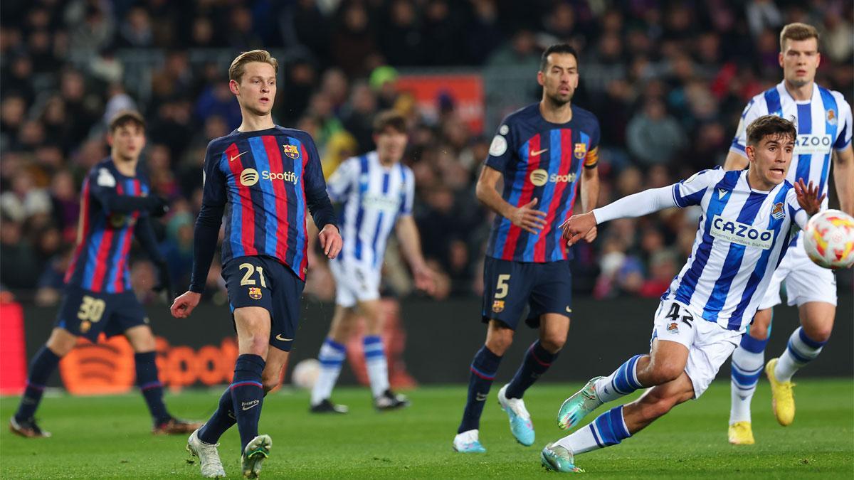 El Barça ya venció este año a la Real Sociedad en casa; fue en la Copa del Rey (1-0)