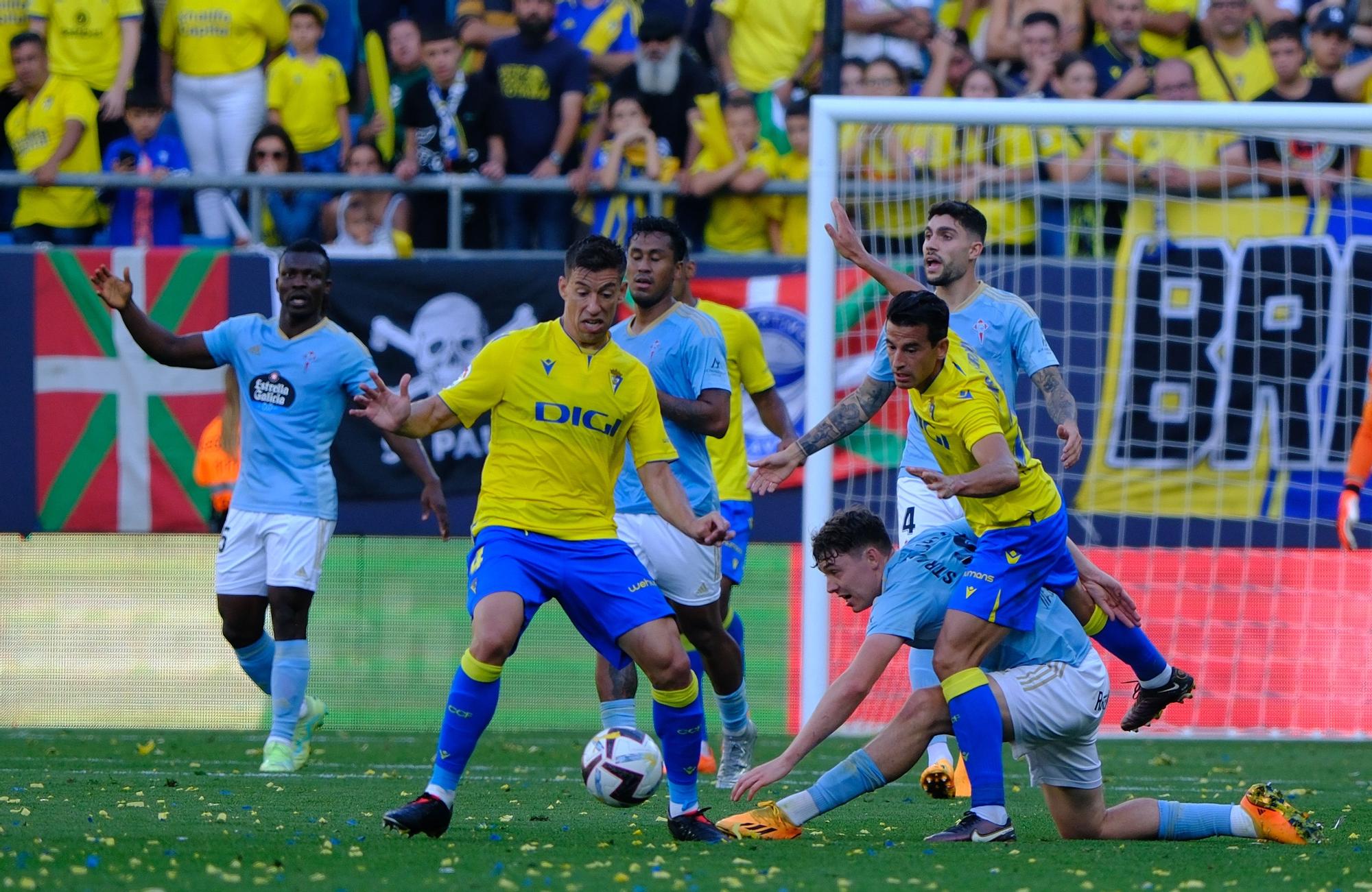 Todas las imágenes de la derrota del Celta ante el Cádiz