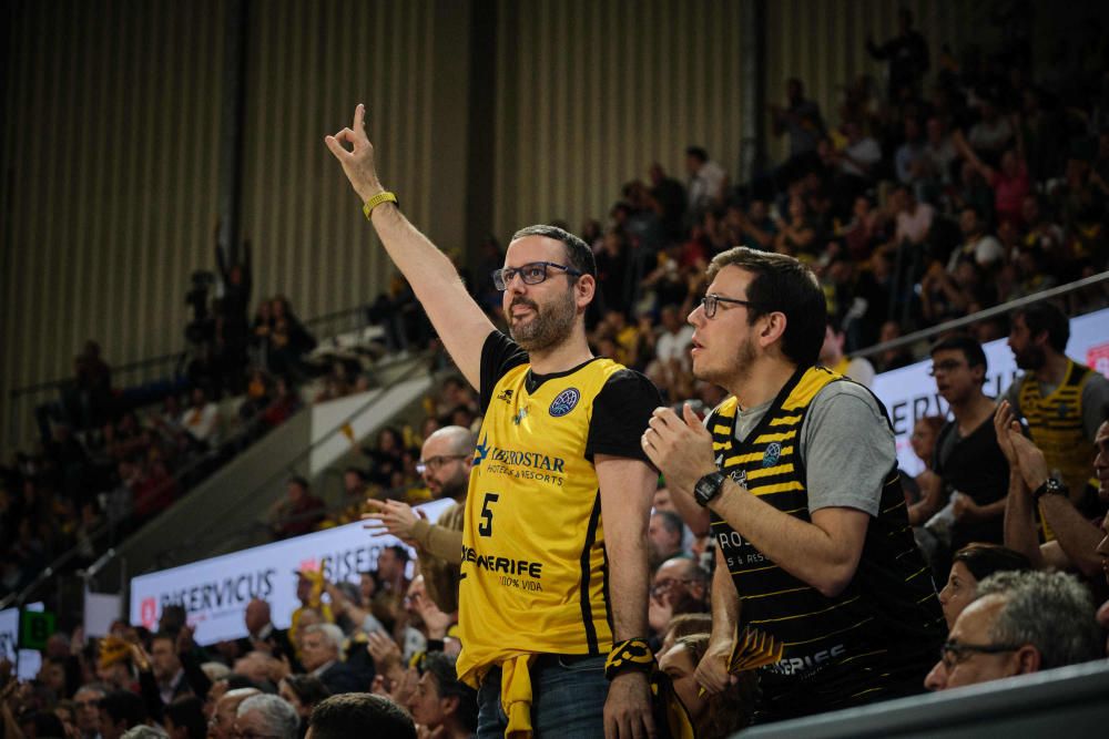 Partido Iberostar Tenerife - Filou Oostende octavos de final de la Basketball Champions League  | 03/03/2020 | Fotógrafo: Andrés Gutiérrez Taberne