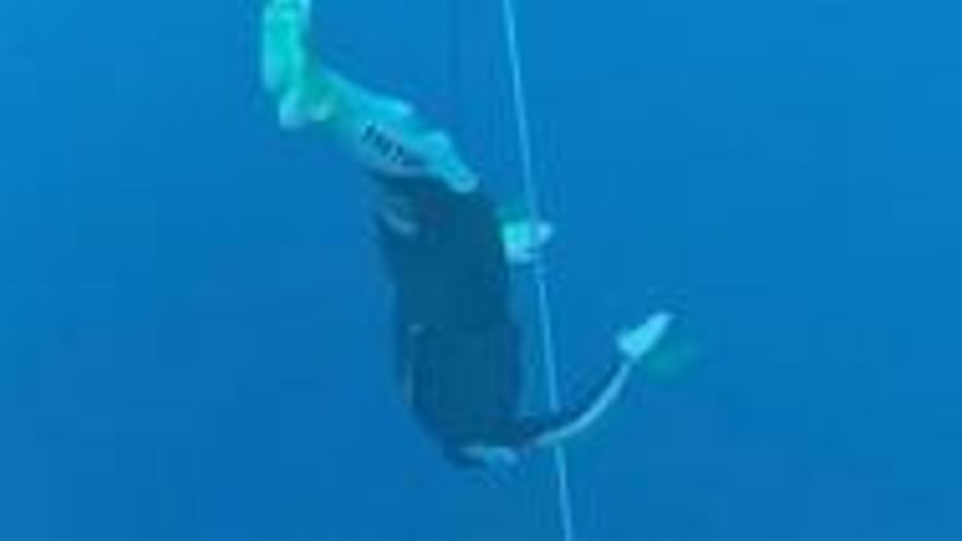 Récord mundial de inmersión en apnea