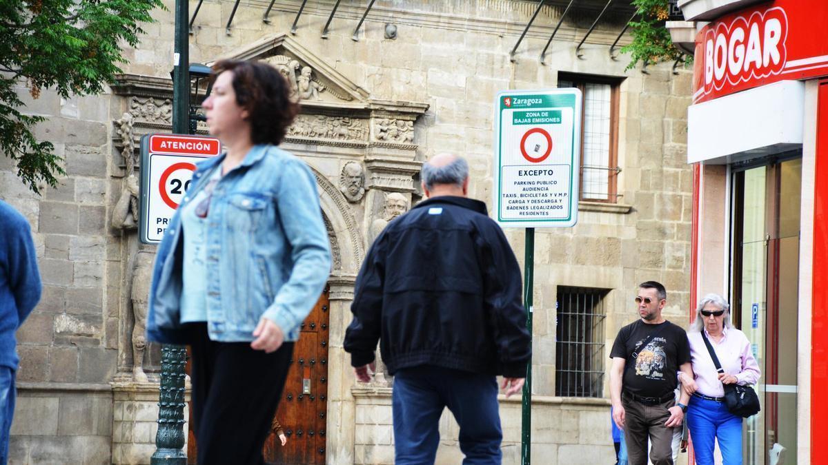 ¿Qué días estará activa la nueva zona de bajas emisiones de Zaragoza ...