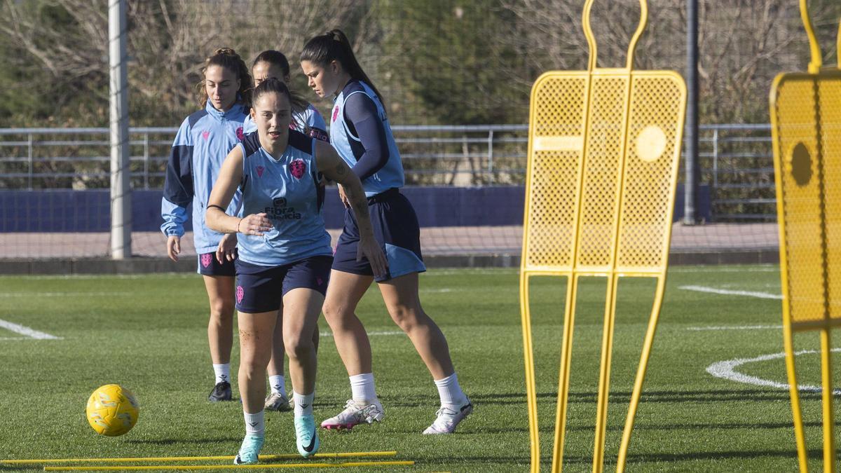 La ‘23’, durante un entrenamiento.