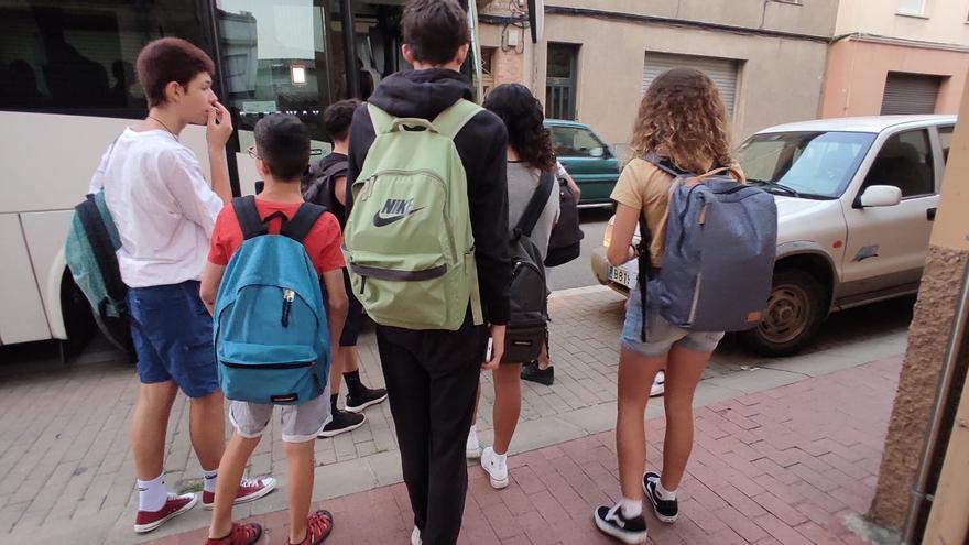 El transport escolar del Berguedà traslladarà aquest curs 451 alumnes de primària i secundària