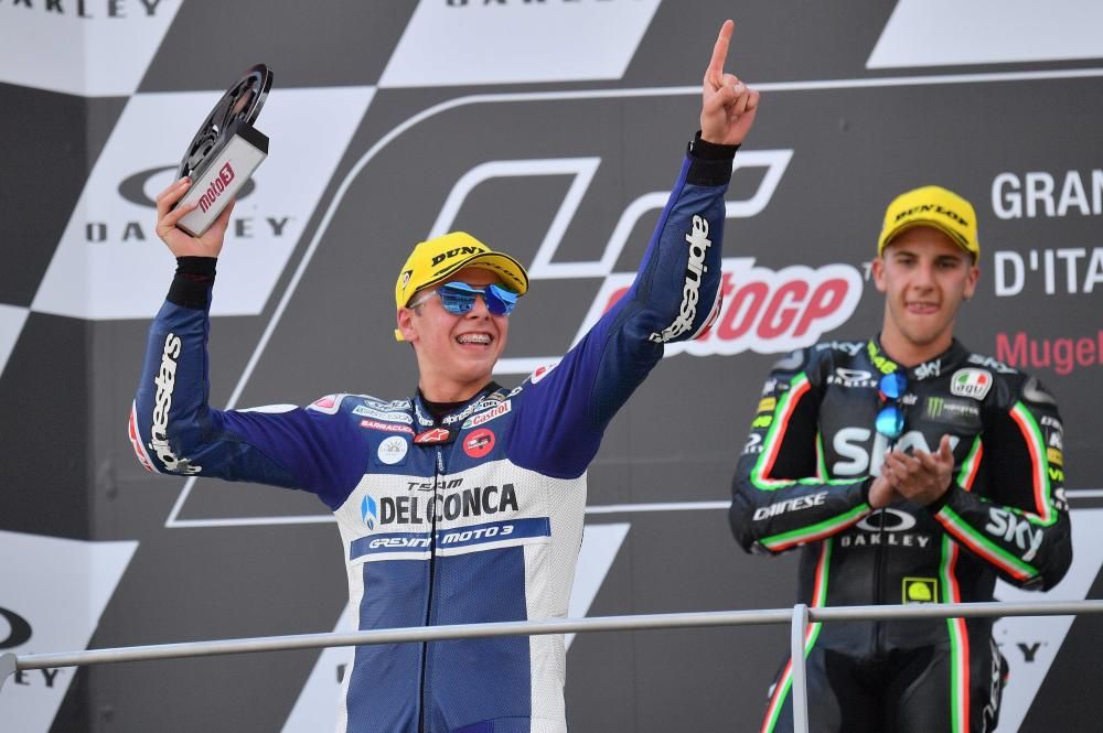 Carrera de Moto3 del GP de Italia de motociclismo