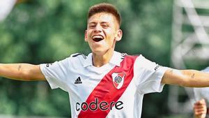 Claudio Diablito Echeverri, jugador de River Plate