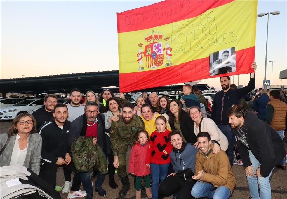 Llegan los militares de Letonia a Badajoz