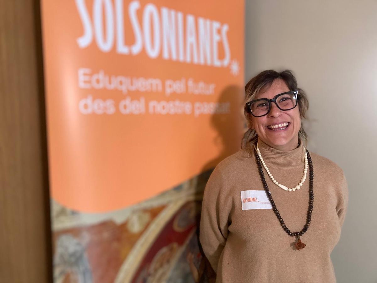 La responsable de Solsonianes Anna Roca