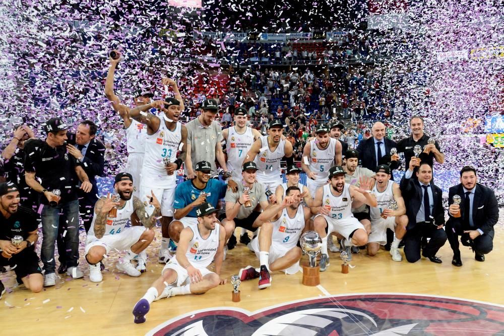 El Real Madrid, campeón de la Liga ACB