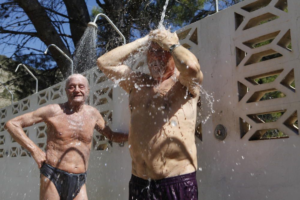 El calor también ha llegado a Alcoy