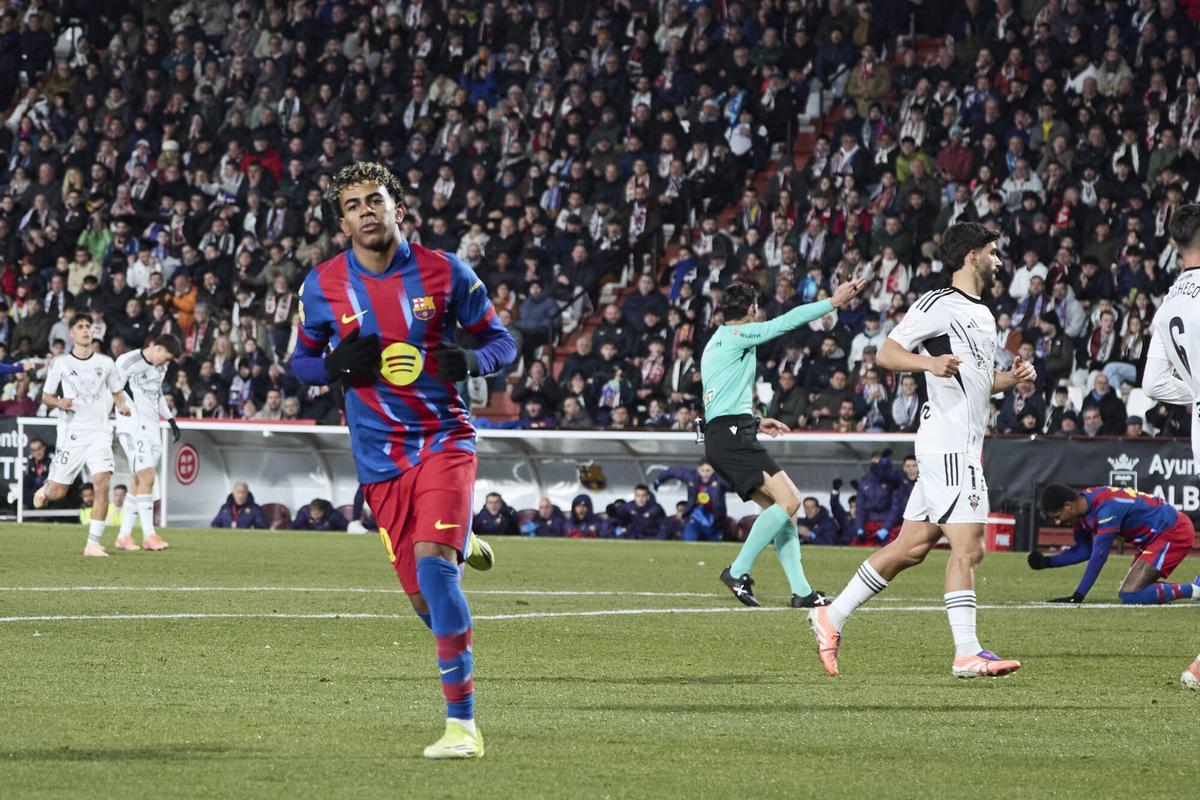 El gol escrit de Lamine