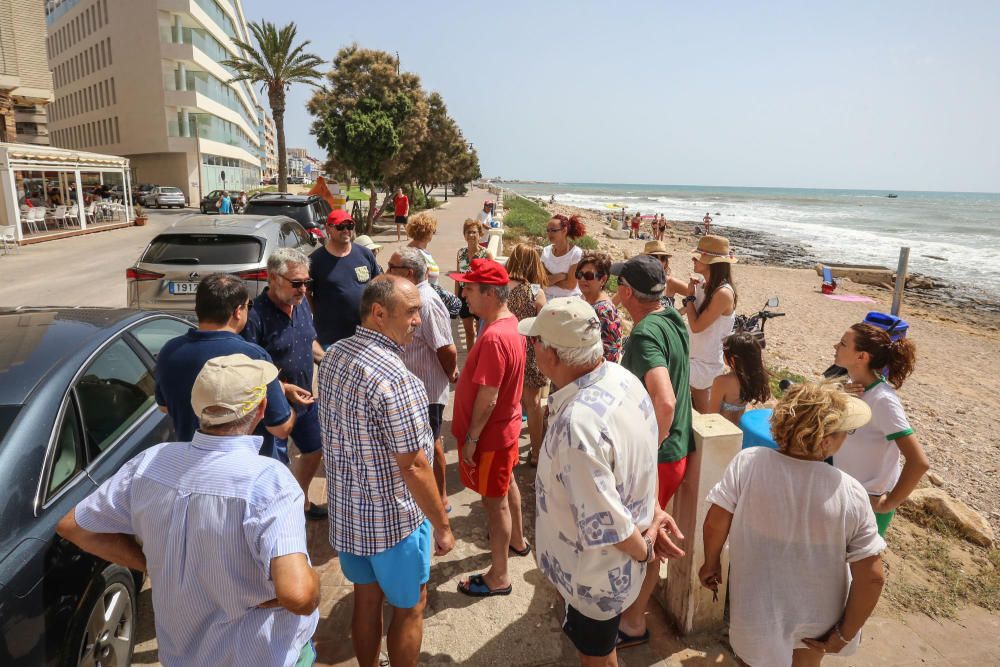 Vecinos de Punta Margalla en Torrevieja, en contra