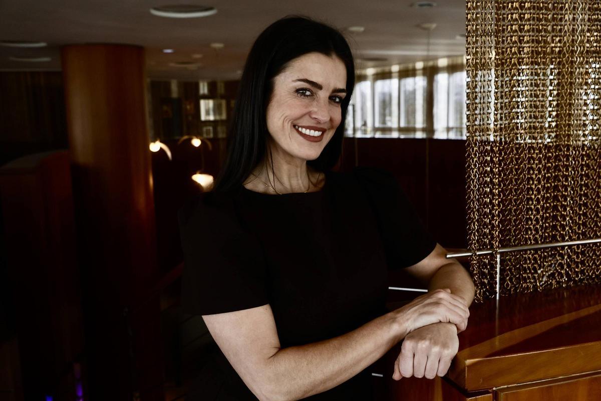 Ylenia Baglietto, ayer, en Gijón.