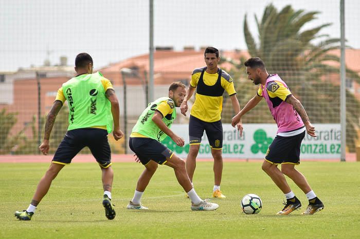 Entrenamiento de la Unión Deportiva Las Palmas