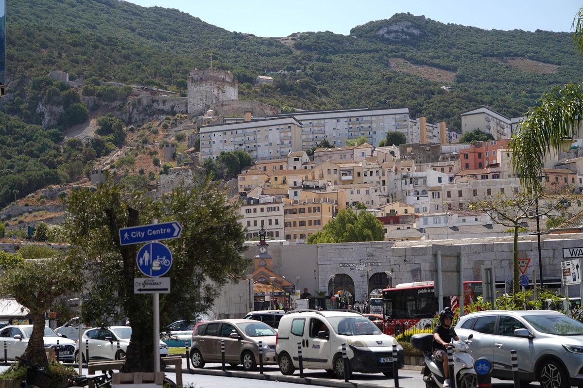 La última tarde de la frontera de Gibraltar en imágenes La última tarde de la frontera de Gibraltar en imágenes