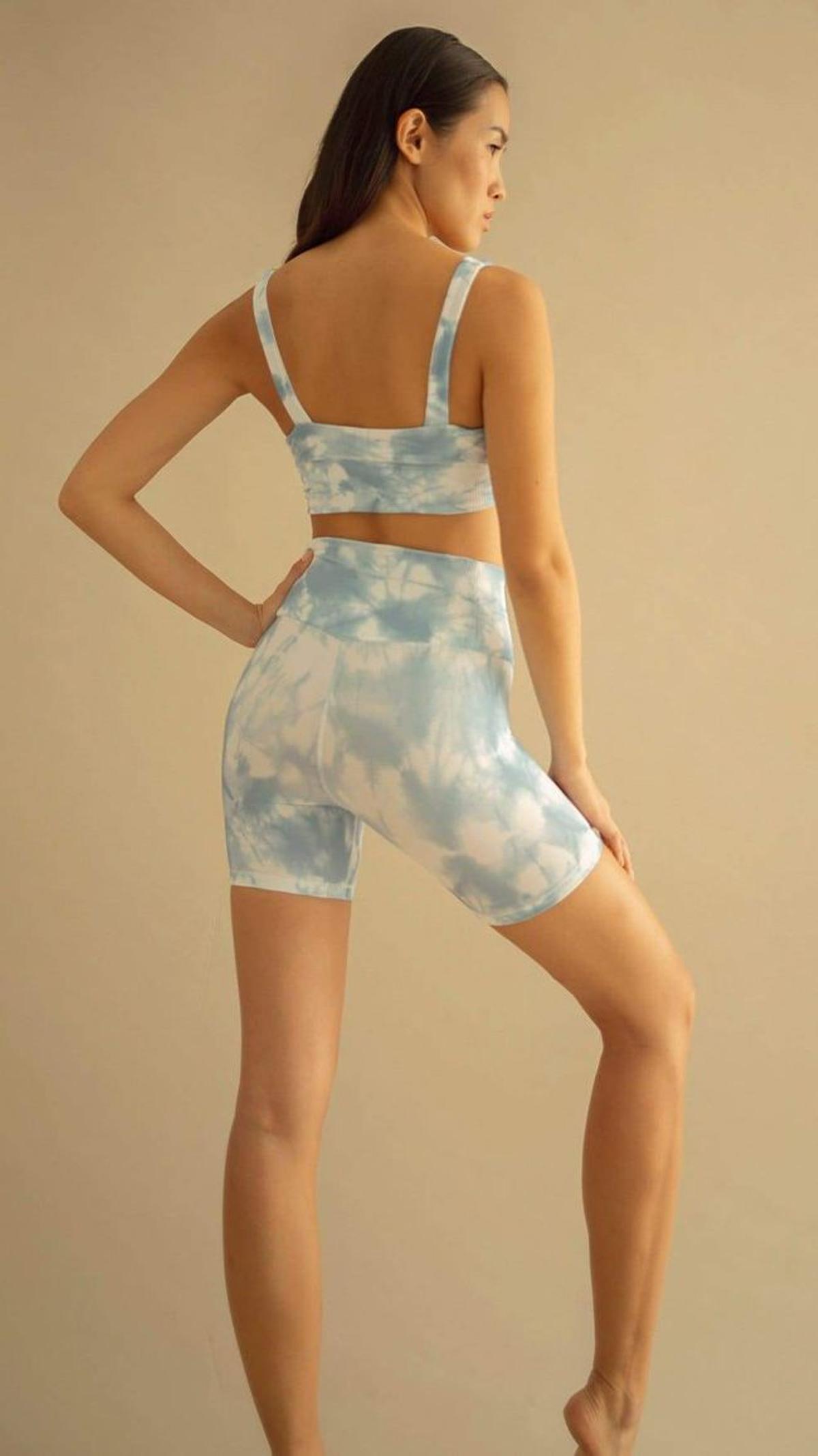 Mallas deportivas con efecto 'tie-dye', de Ônne Swimwear