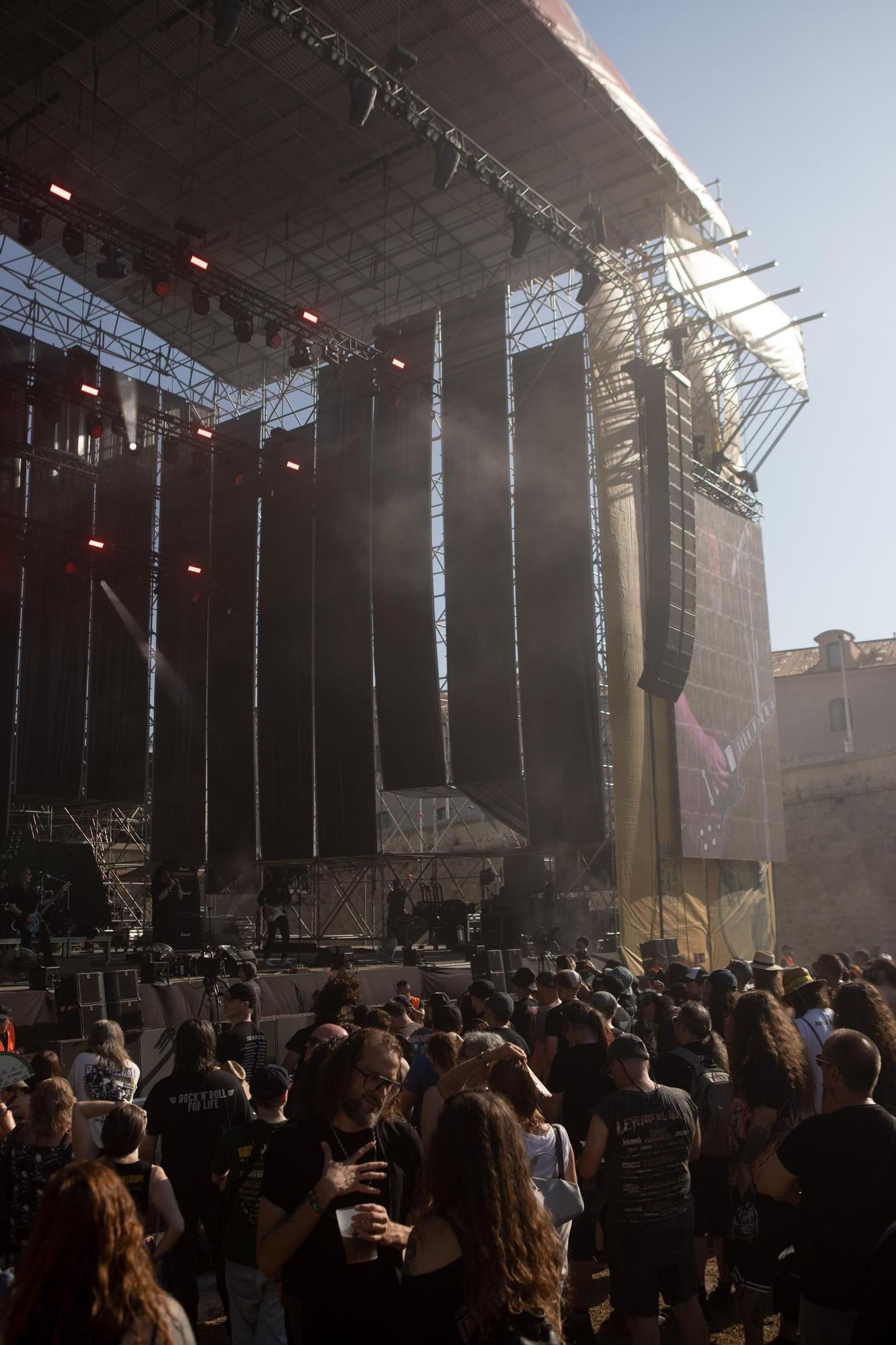 Así ha sido el ambiente en el primer día del Rock Imperium Festival 2025 en Cartagena