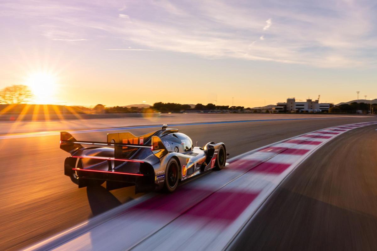 Parte trasera del Hypercar de Genesis GMR-001