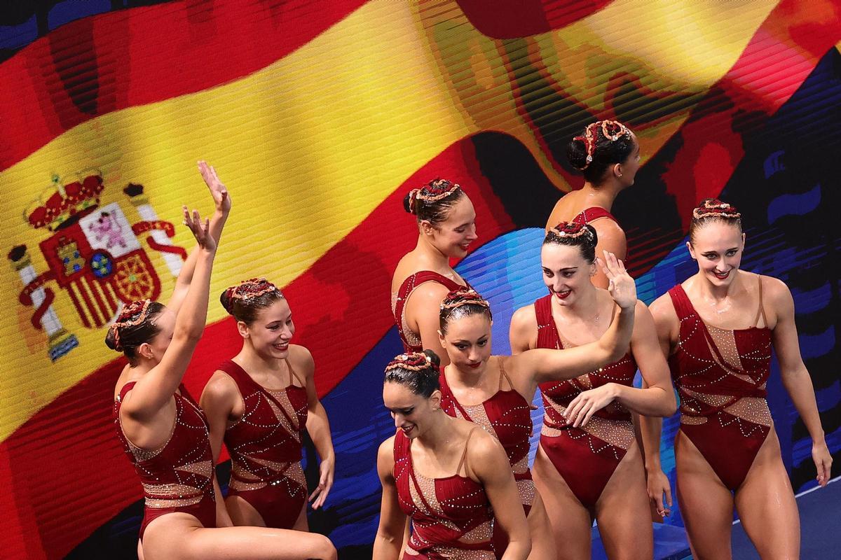 España brilla en equipo libre y consigue la plata