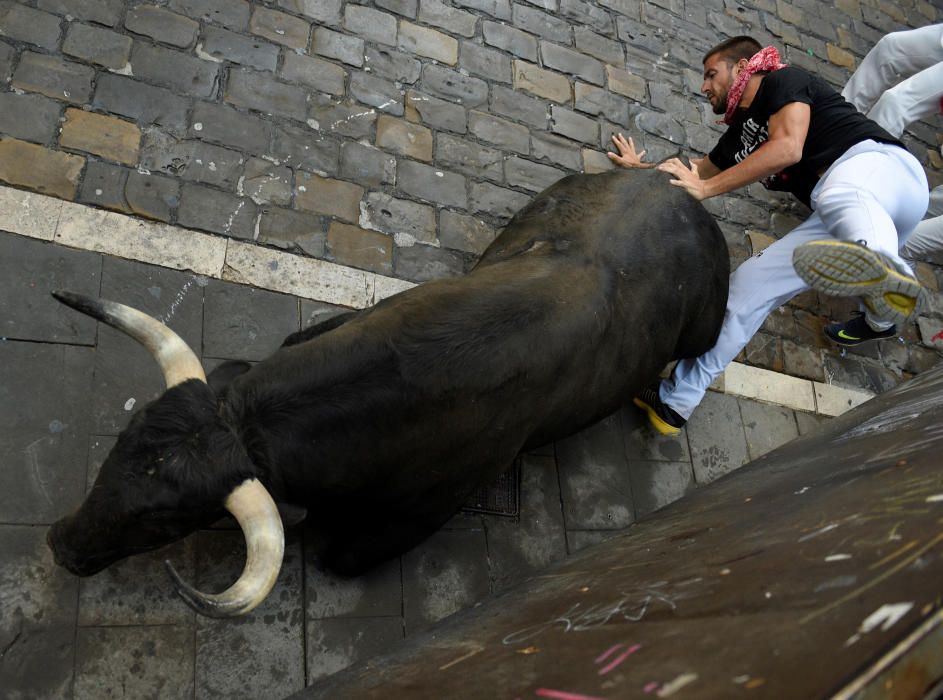 Segundo encierro de los Sanfermines 2016