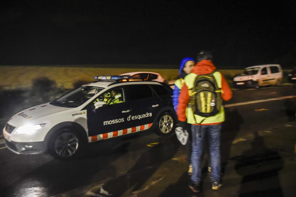 Trasllat dels presos de Lledoners cap a Madrid