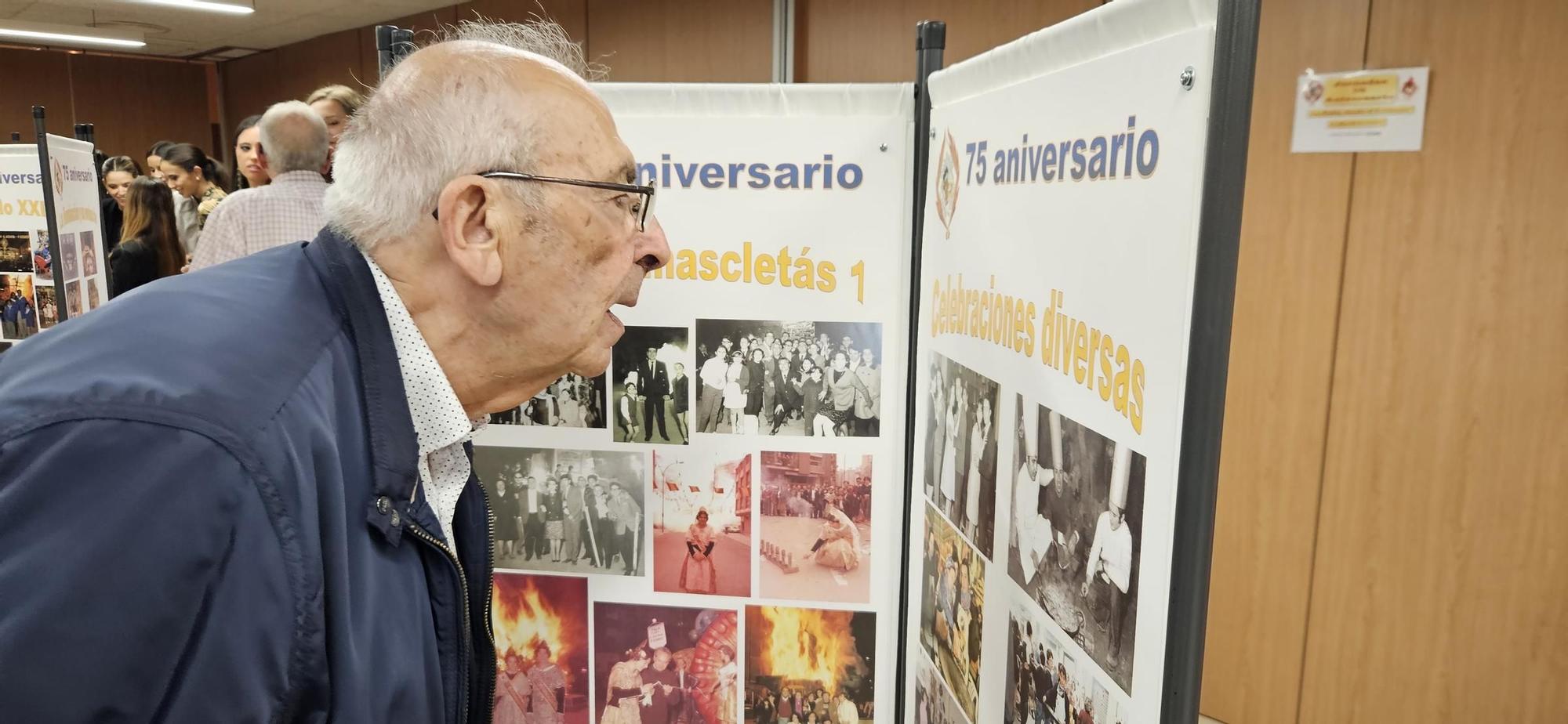 La fiesta del 75 aniversrio de Cuba-Literato Azorín