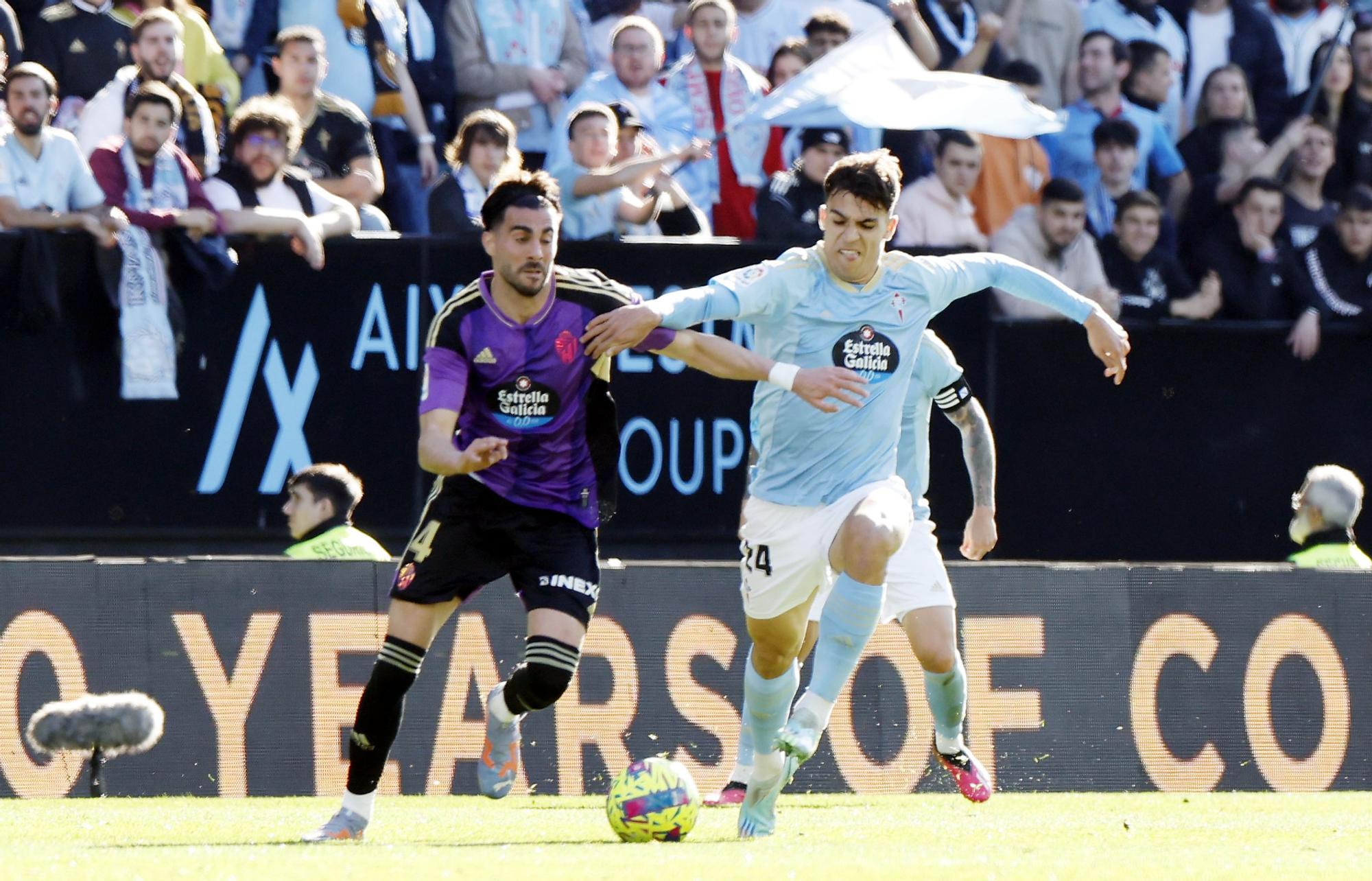 Las mejores imágenes del Celta-Valladolid (3-0)